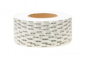 Taśma polipropylenowa PP 16 x 0.60/200/1800 m/biała z twoim nadrukiem 